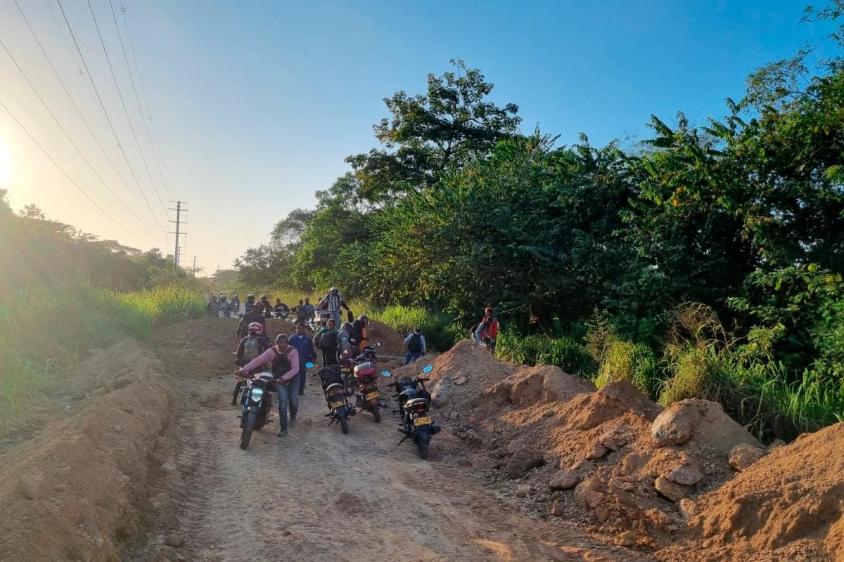 Incertidumbre entre habitantes de Bayunca por trabajos a Ruta 90