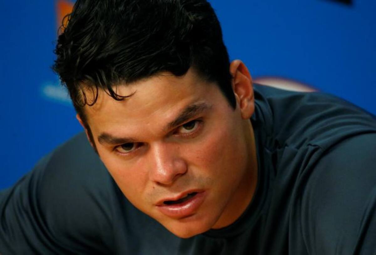 Milos Raonic. AP Vincent Thian