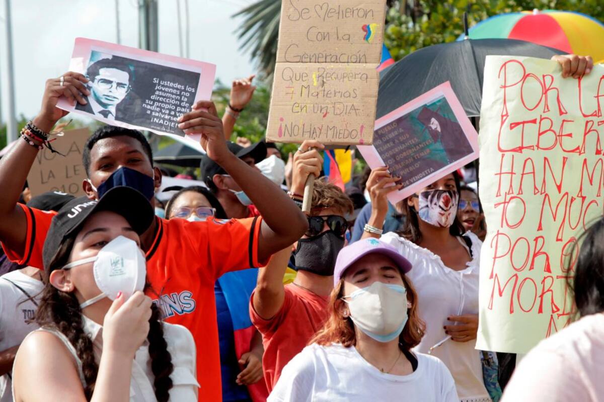 La juventud toma la palabra en la crisis colombiana