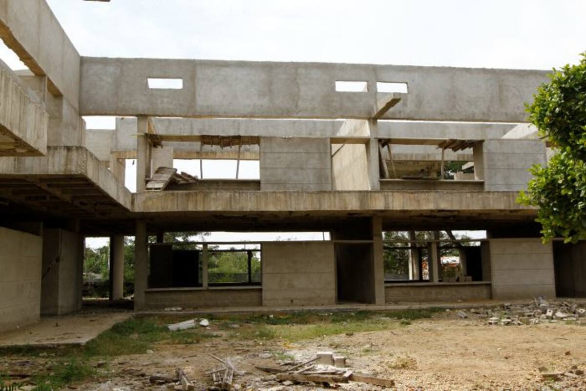 Para la obra se invirtieron más de 3 mil millones y la construcción no llegó ni a la mitad. Julio Castaño-El Universal