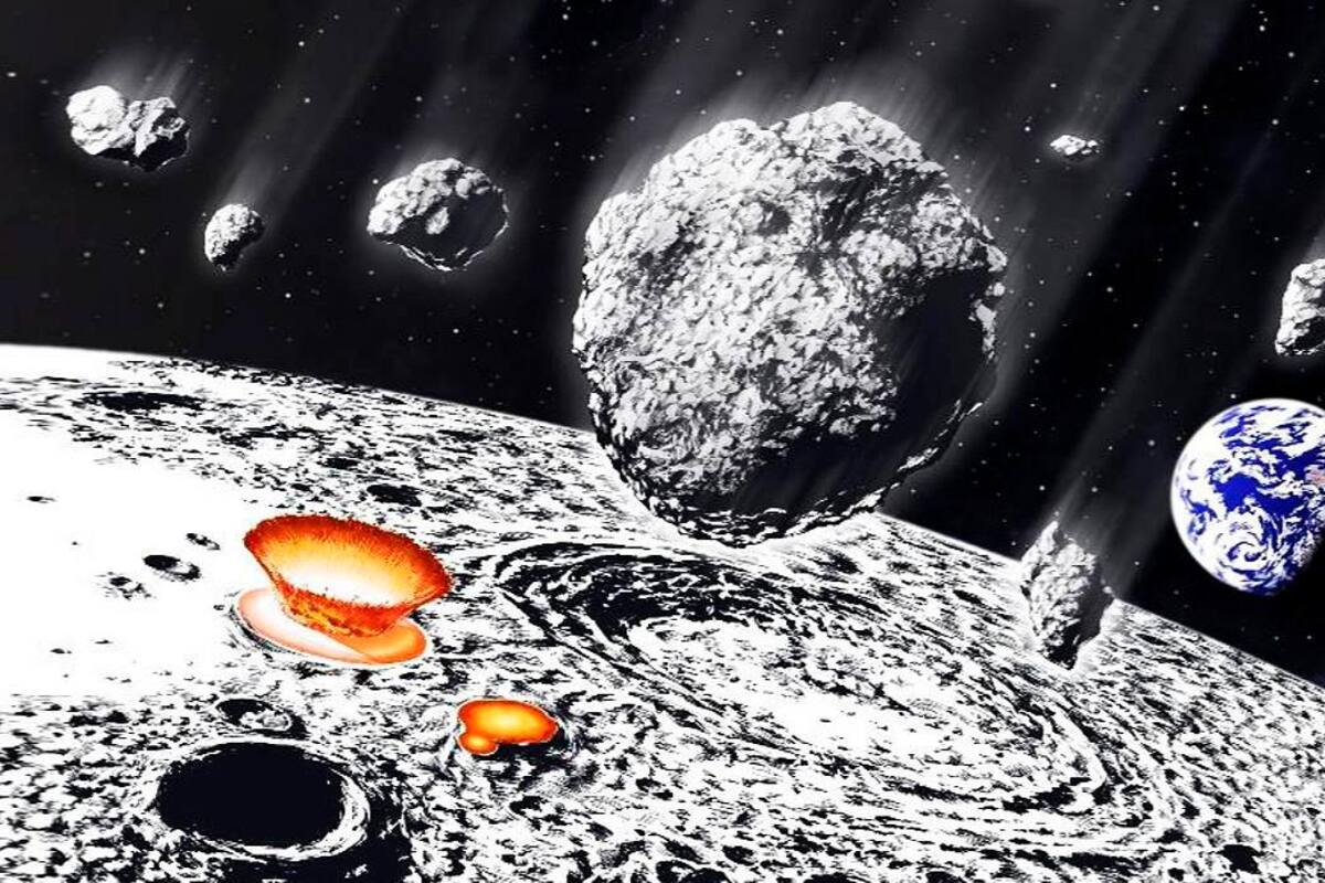 ¿Los cráteres en la Luna los provocó el asteroide que mató a los dinosaurios?