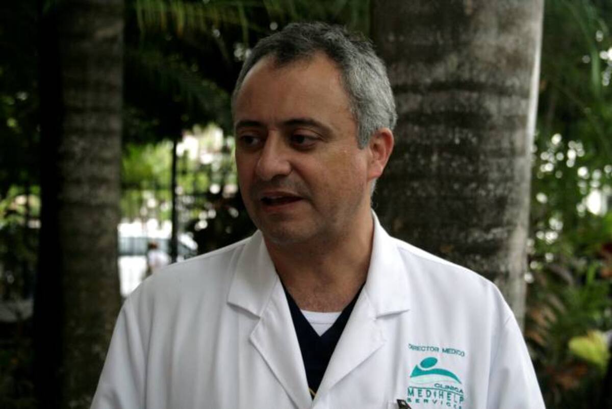 El director médico de Medihelp afirmó que Gossaín Abdala se encuentra bajo observación médica. Dagoberto Cabarcas - El Universal