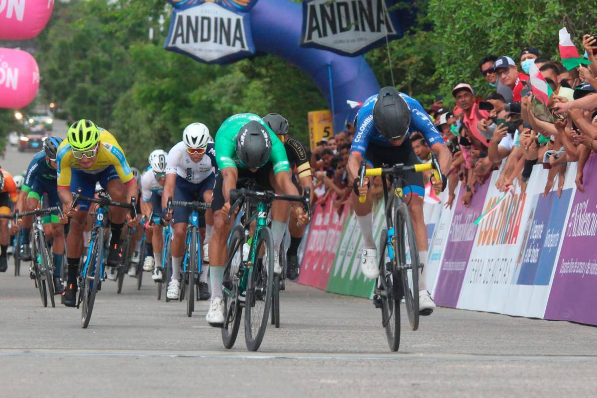 Nelson Soto ganó la segunda etapa de la Vuelta a Colombia