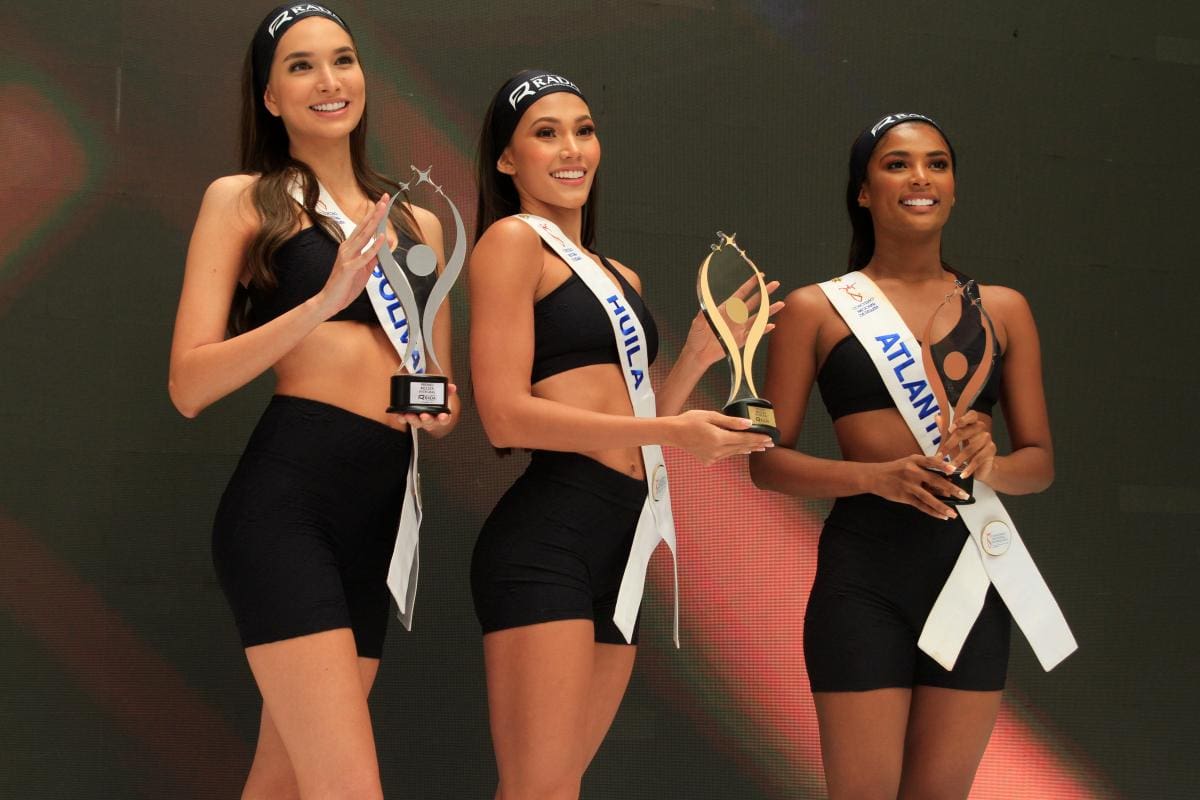 La ganadora y fue la señorita Huila, Karen Julieth Ortiz Díaz; el segundo lugar lo ocupó la señorita Bolívar, Valentina Espinosa Guzmán, y de tercero Atlántico, Geraldine Quiroz Bermúdez.