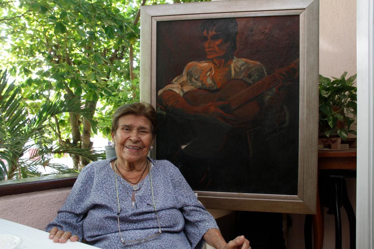 Isabel Sánchez recuerda a Pierre Daguet