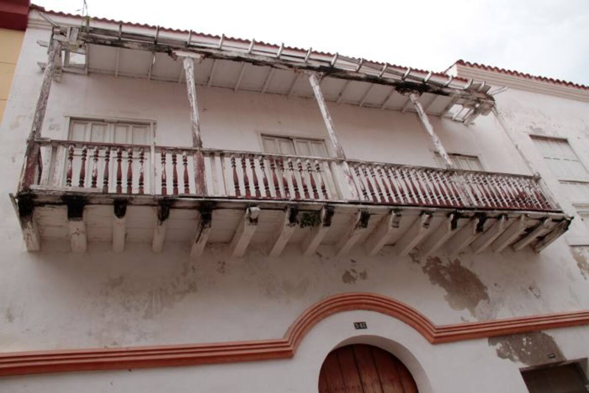 Calle Estanco del Aguardiente (Edificio desocupado) //Zenia Valdelamar.