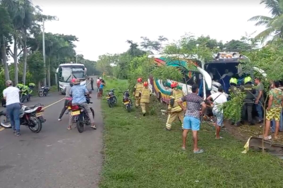 Varios heridos dejó un accidente en carreteras del Atlántico