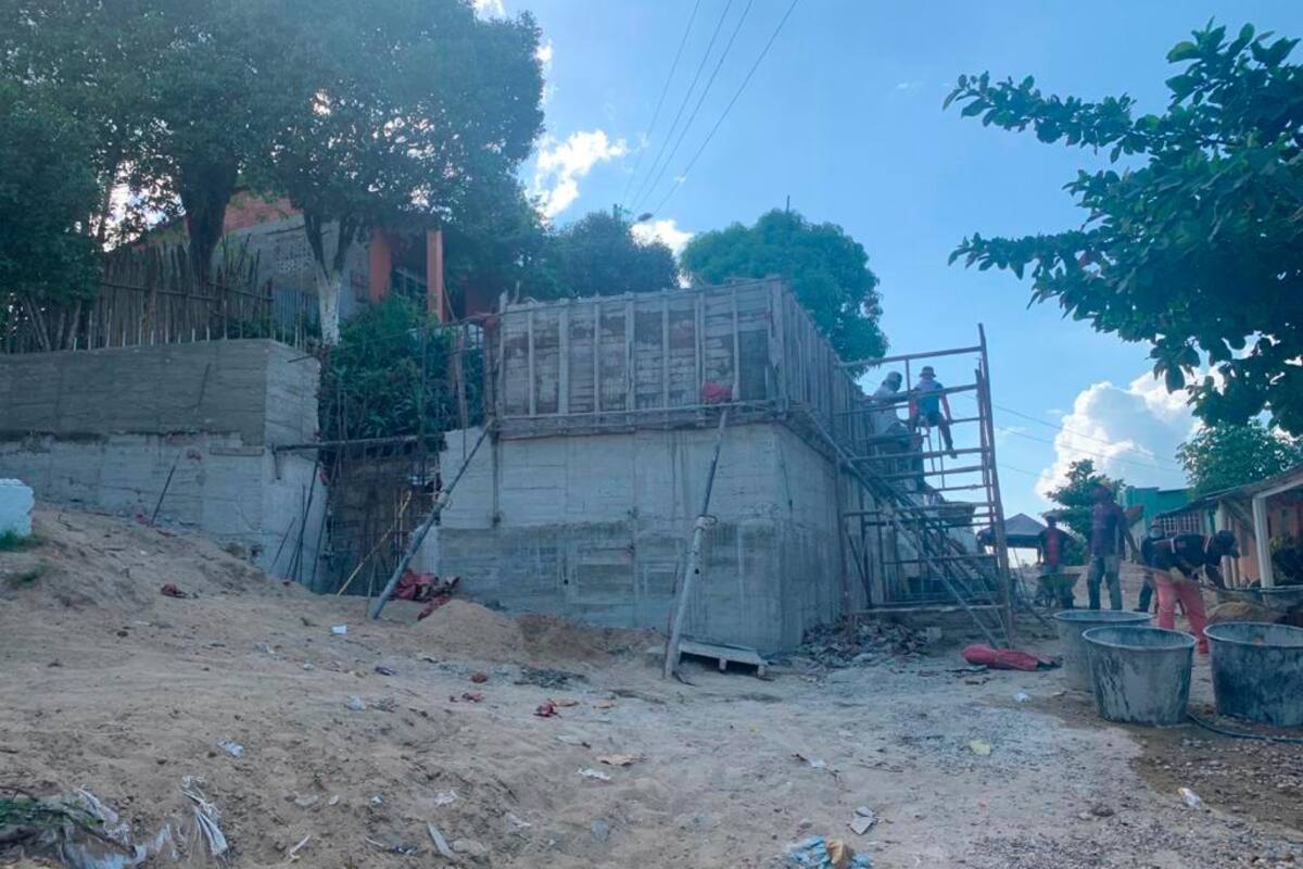 Avanza muro de contención del Bellavista, en Arenal