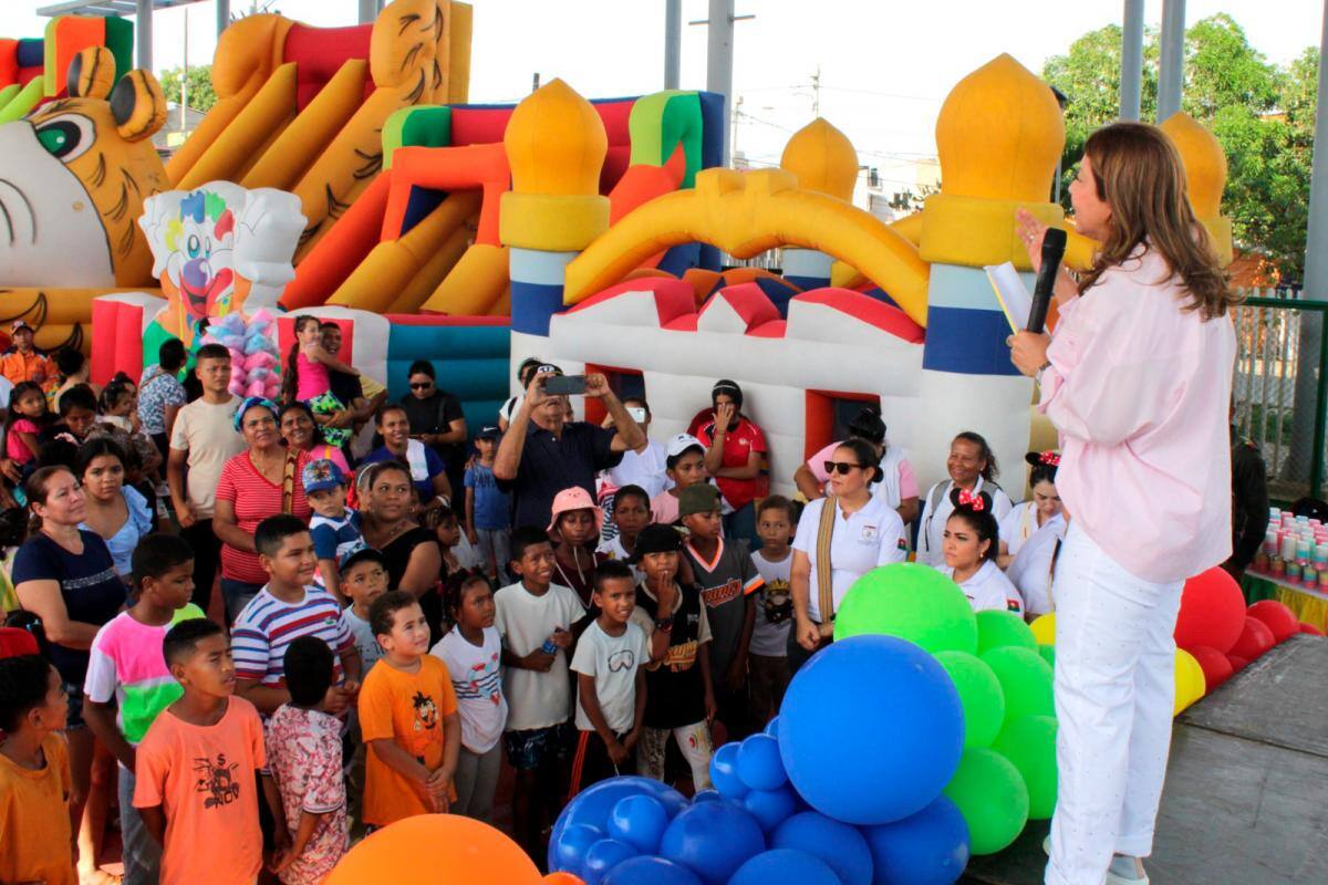 Así les celebraron el Mes de la Niñez a más de 5 mil pequeños en Turbaco