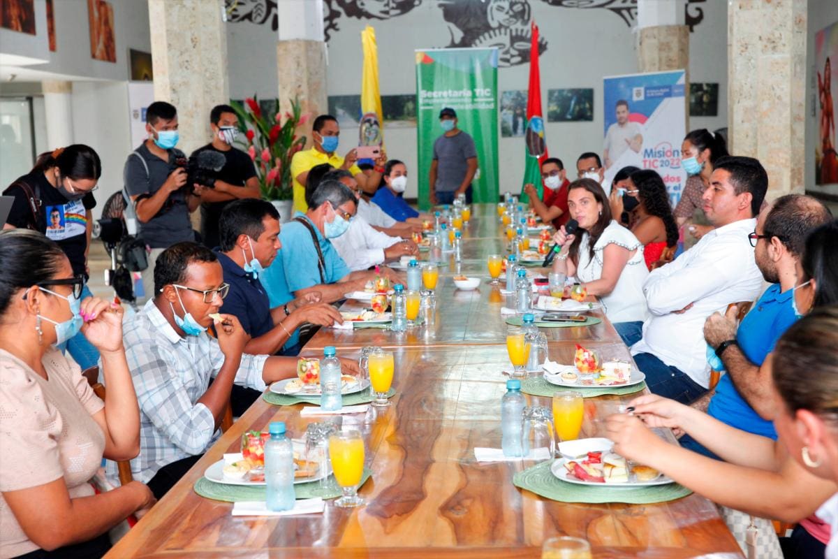 Los beneficiarios de Ruta STEM contaron las ventajas de aprender sobre programación.