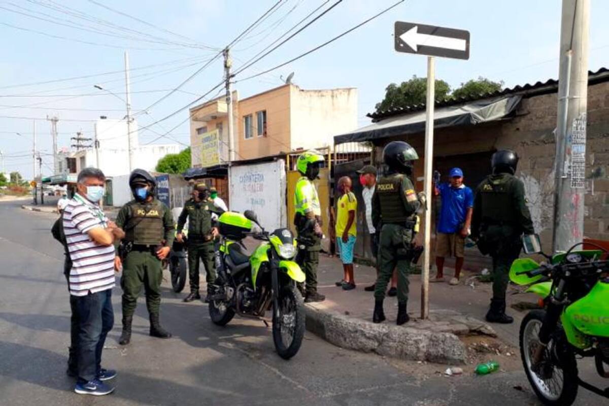 Avanzan los controles en tercera jornada de aislamiento general en Cartagena