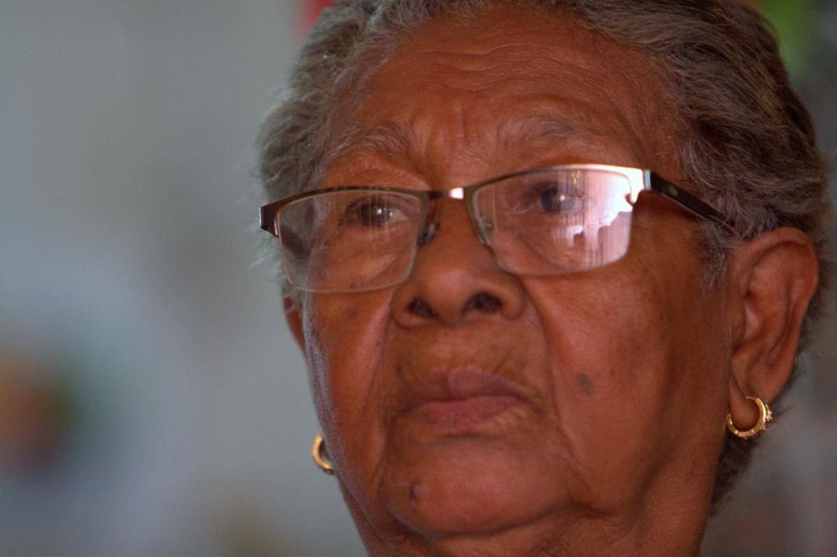 Zunilda Contrera de Caraballo tiene 75 años.