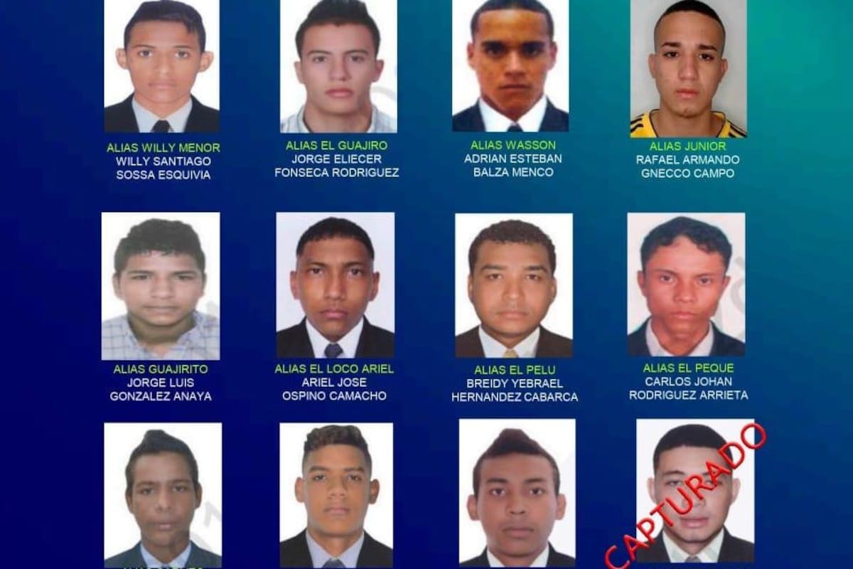 ¡Atención! Estos son los 11 delincuentes más buscados en Barranquilla