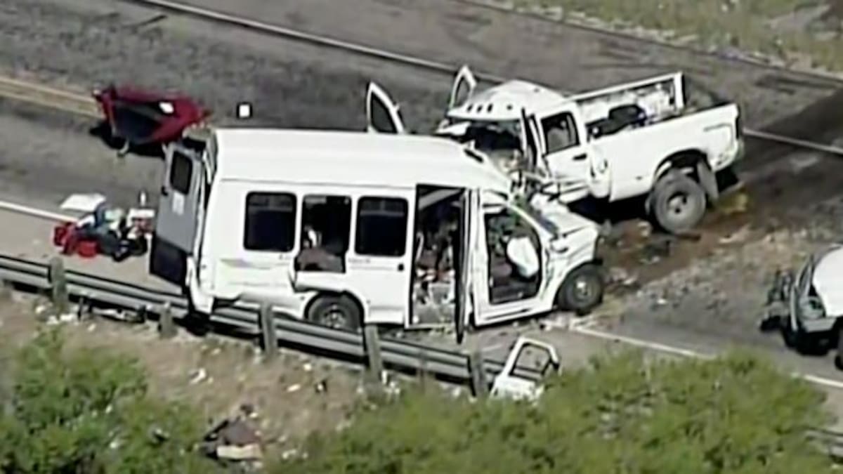 Accidente de tránsito de Texas. AP