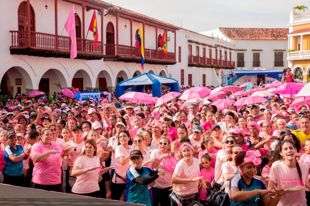 Marea Rosa, por la actividad física y prevención del cáncer de mama
