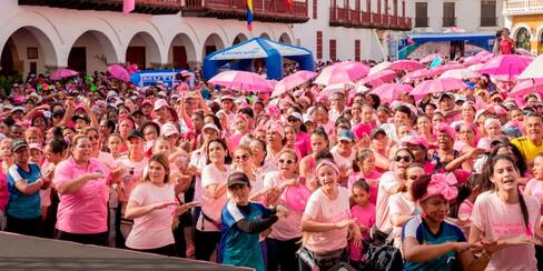 Marea Rosa, por la actividad física y prevención del cáncer de mama