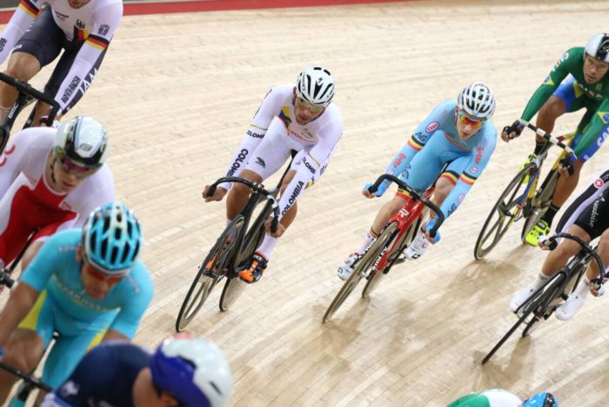 Mundial de ciclismo en pista. COLPRENSA