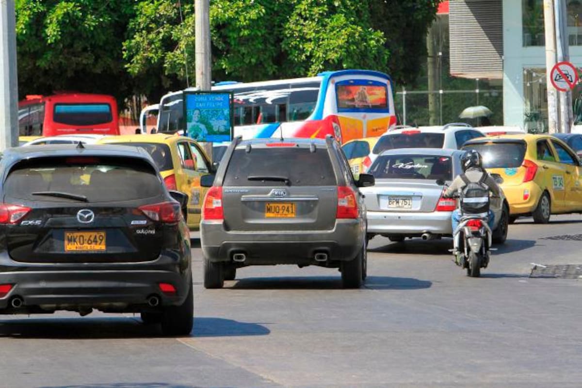 ¡Atención! Ya hay nuevo pico y placa para carros particulares en Cartagena