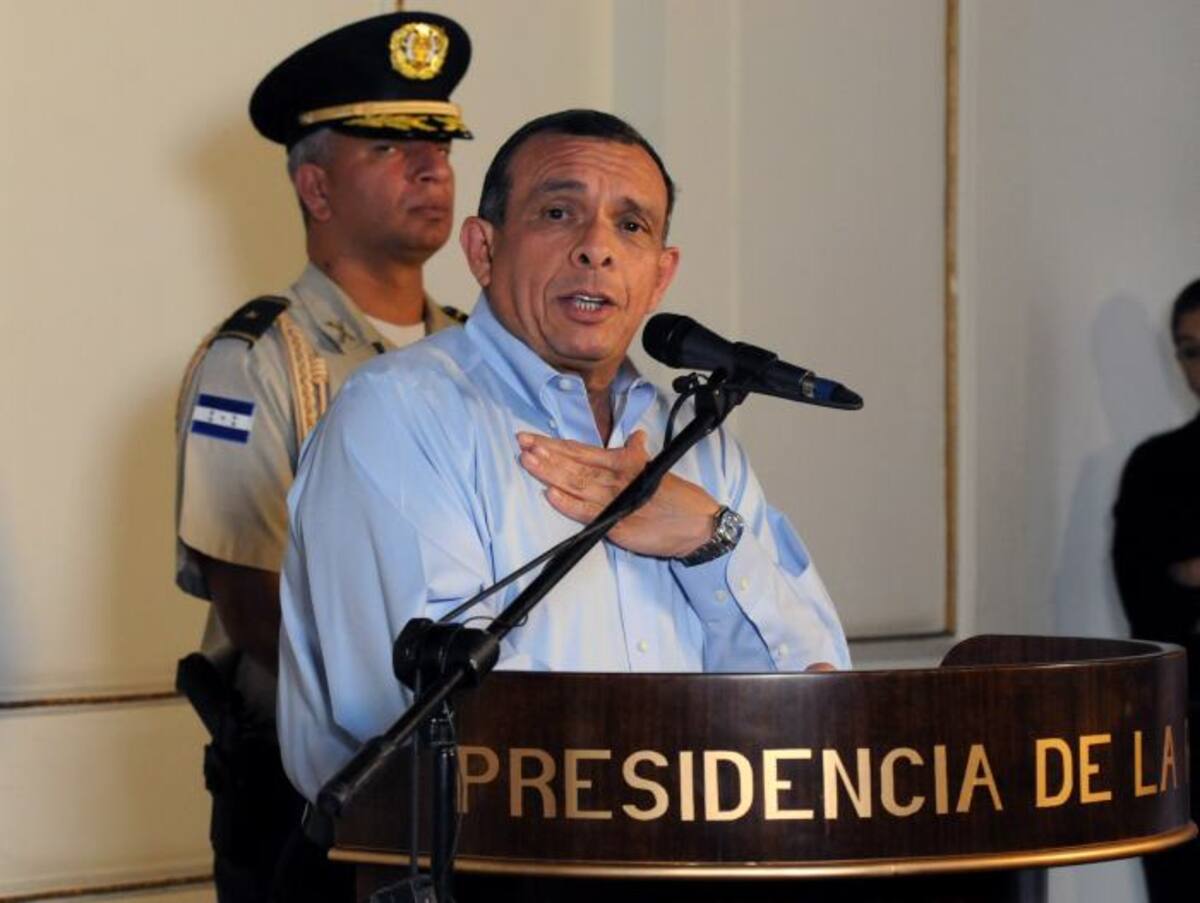 Porfirio Lobo, presidente de Honduras AP