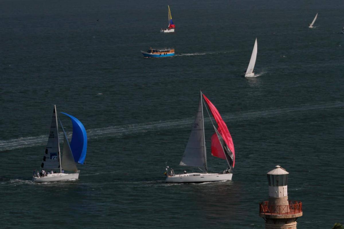 Más de 10 embarcaciones hicieron presencia. / Foto: Óscar Díaz.