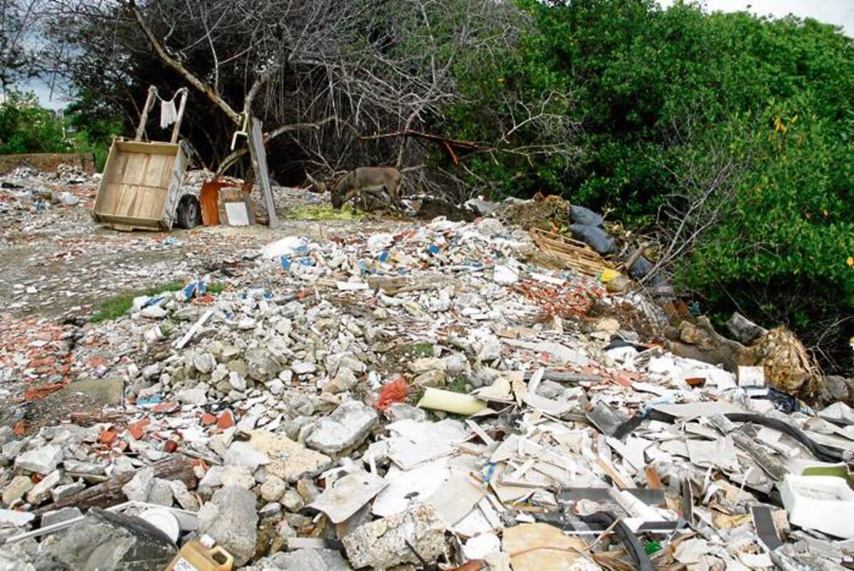 Primero rellenan con material sólido, luego poseen el terreno y finalmente dan la pela en un juzgado para titularse el terreno. Esa es la vieja estrategia. ÓSCAR DÍAZ-GENTE BAHÍA