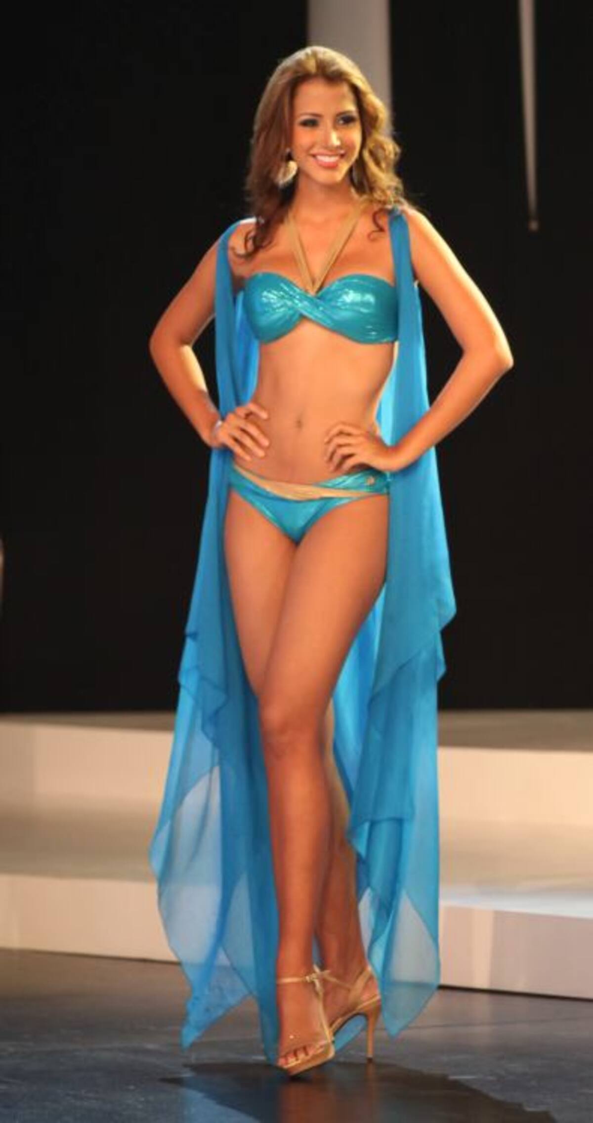 Laura representó también a Cartagena en el Concurso Nacional de la Belleza.