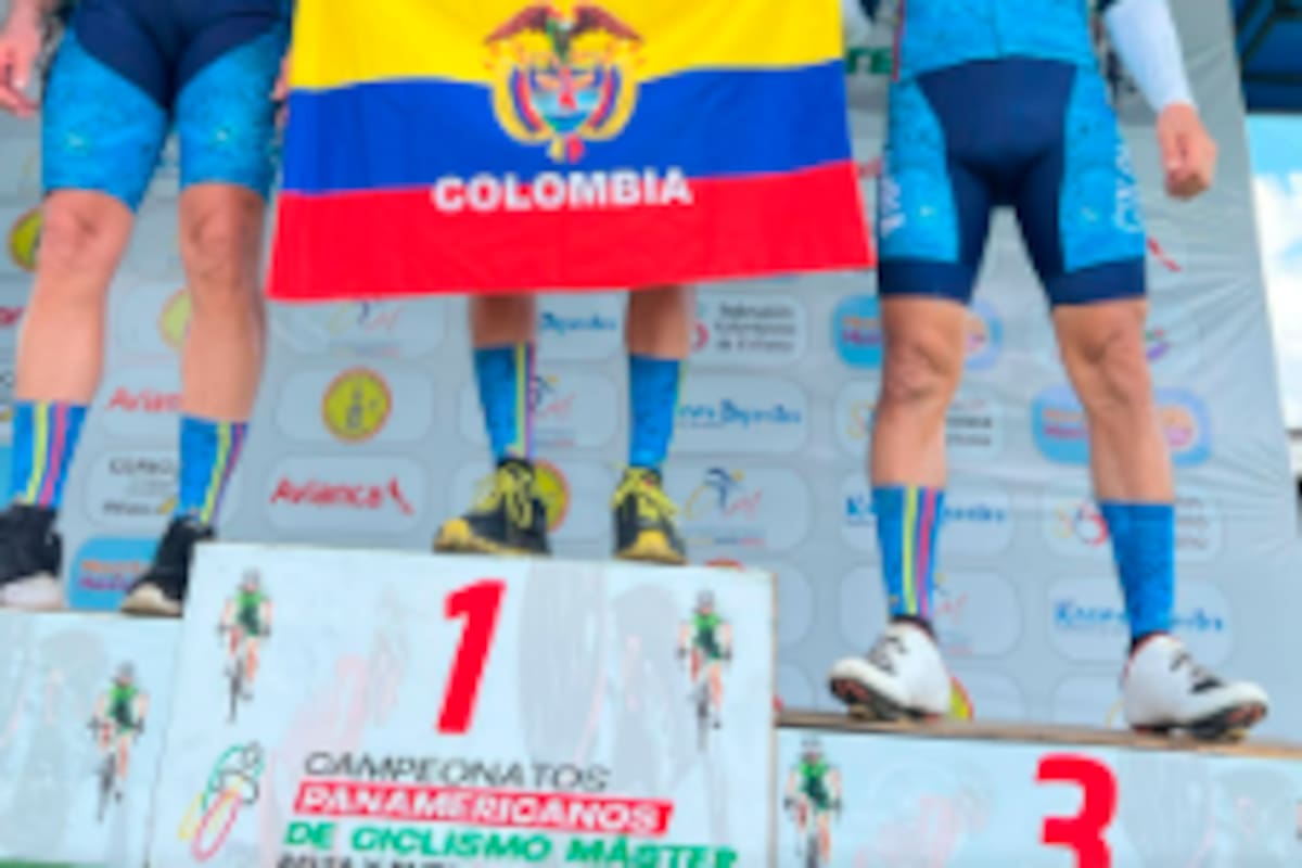 Cartagenero Gabriel Cabrales gana oro en Panamericano Master de Ciclismo