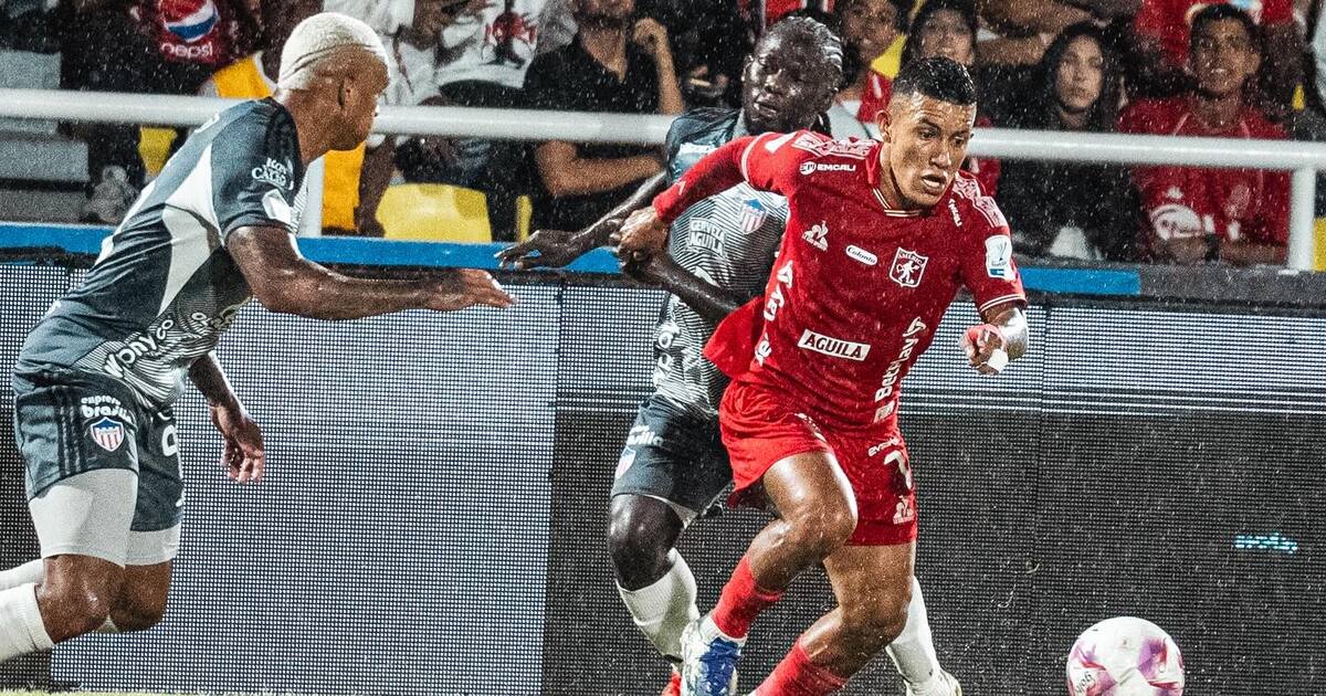 Junior vs. América: how the last matches between them have gone