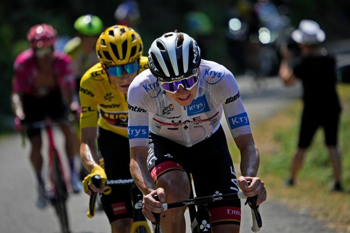 Pogacar está tranquilo para el Tour, pero admite que el favorito es Vingegaard