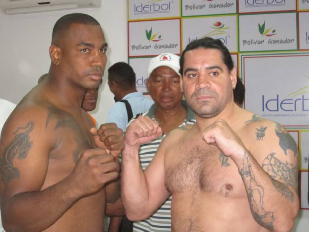 Santander Silgado (Colombia) y Rodolfo De Dominicis (Argentina) protagonizarán el pleito estelar de la noche. CORTESIA