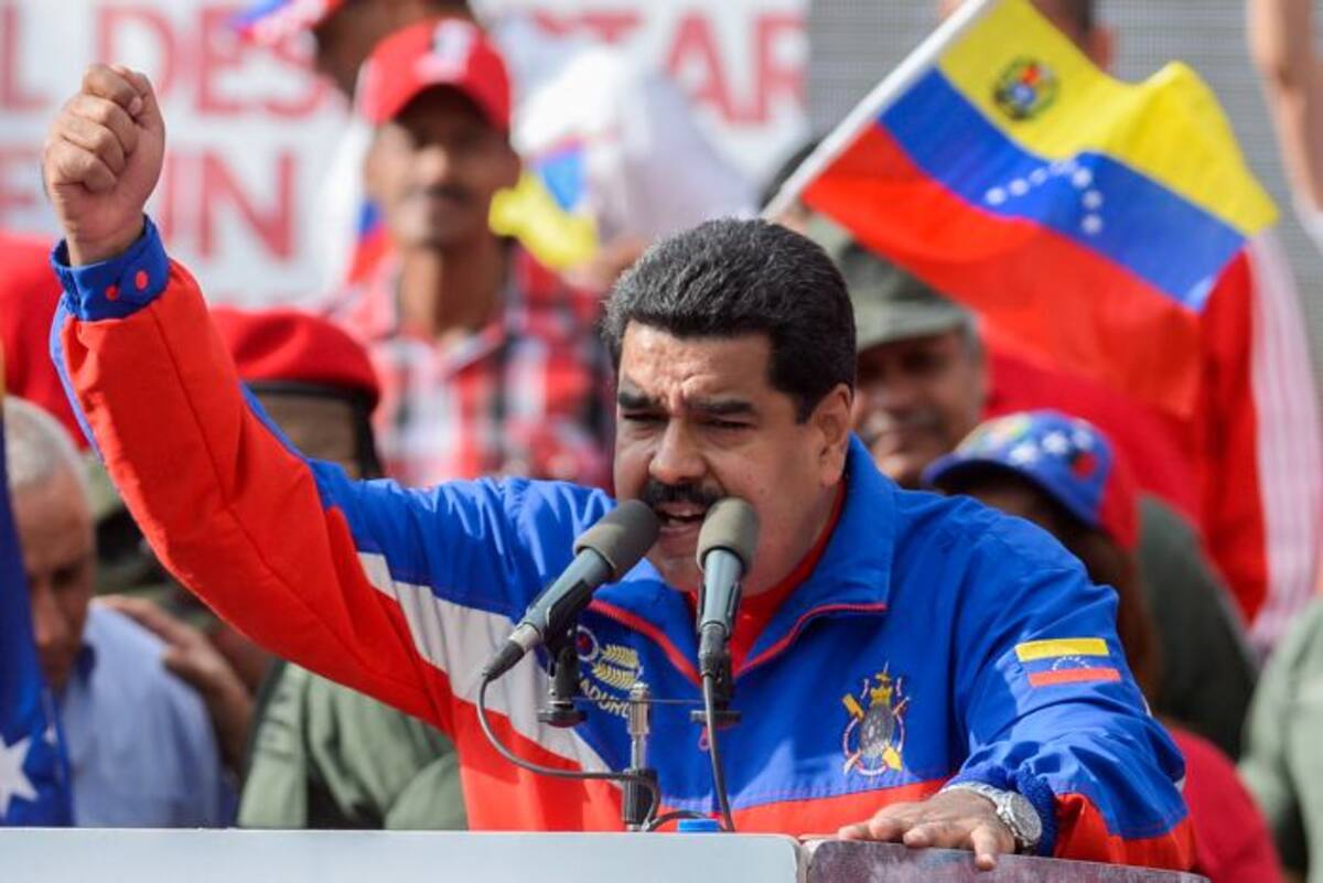Nicolás Maduro, presidente de Venezuela. AFP FEDERICO PARRA