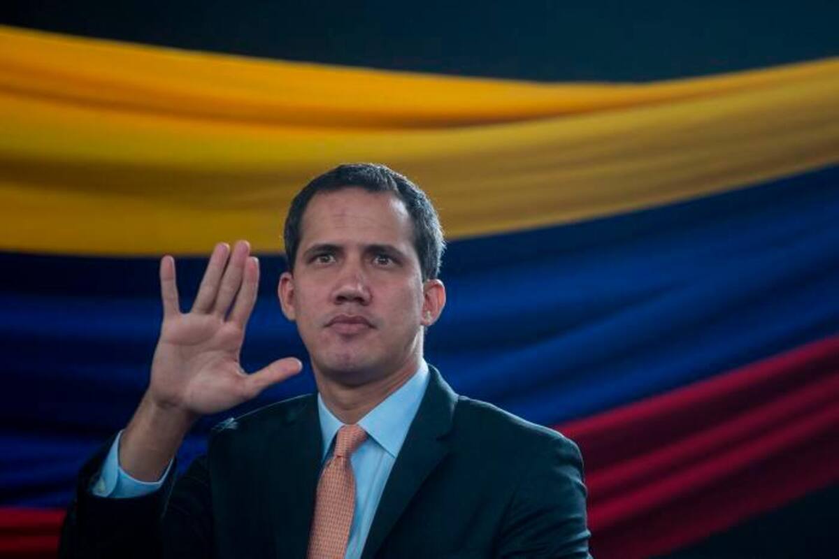 Guaidó llega a Colombia para participar en reunión contra el terrorismo