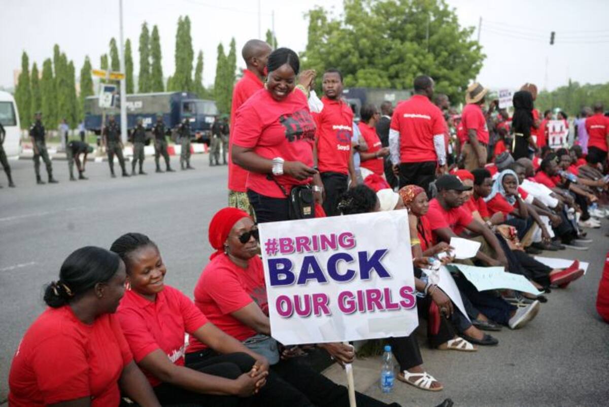 Son varias las protestas que se han realizado para pedir la liberación de niñas secuestradas por el grupo Boko Haram. Archivo.