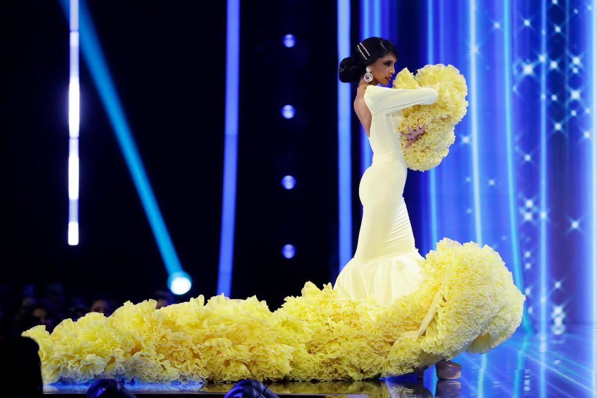 Miss Universe España, Athenea Pérez. //Foto: EFE.