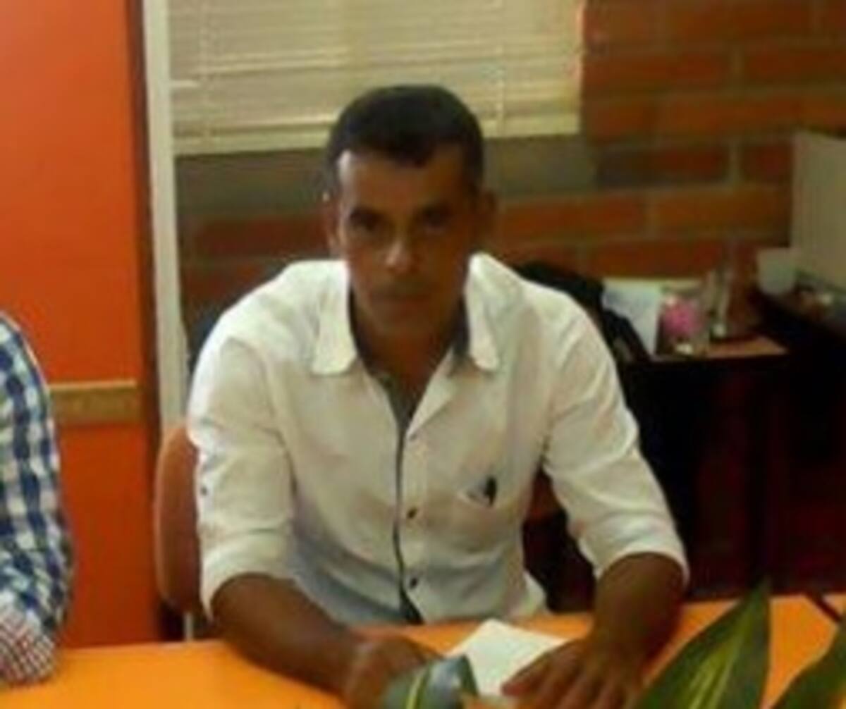 El líder Nixon Mutis fue asesinado de varios balazos.