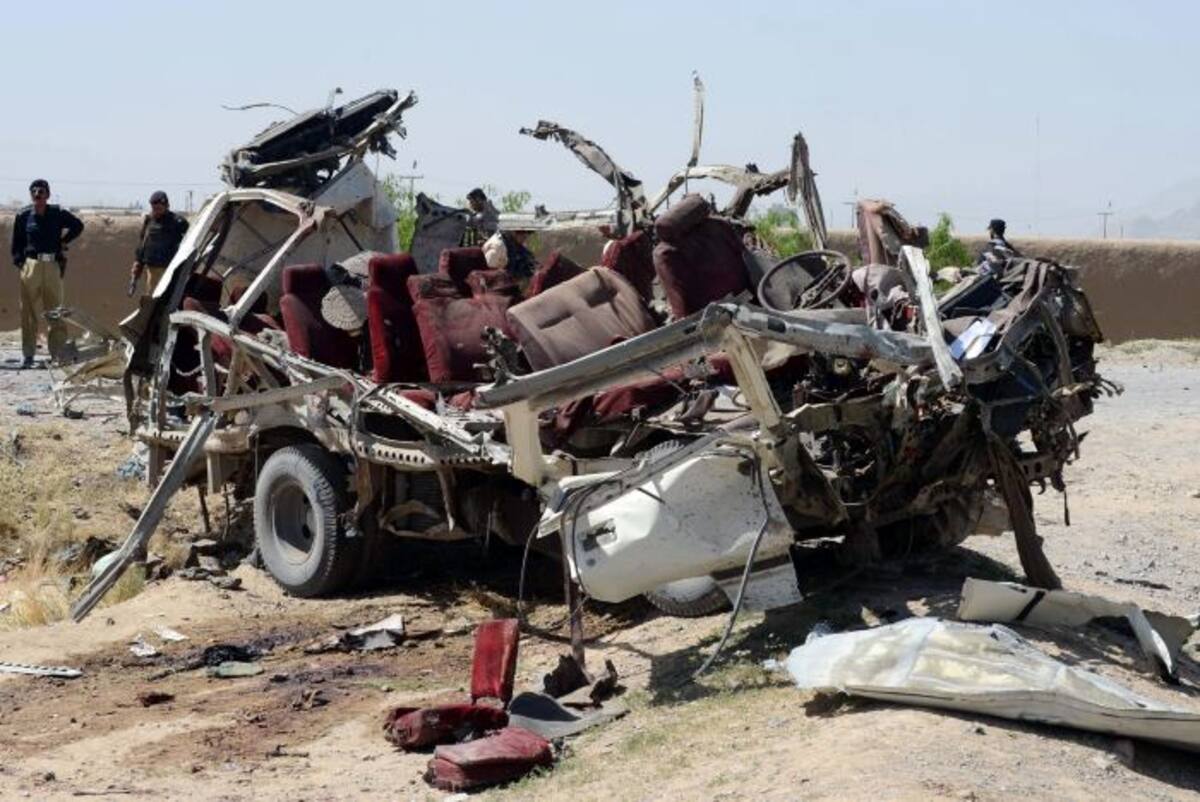 Un atentado con carro bomba dejó 12 personas en Quetta, al suroeste de Pakistán. AFP BANARAS KHAN
