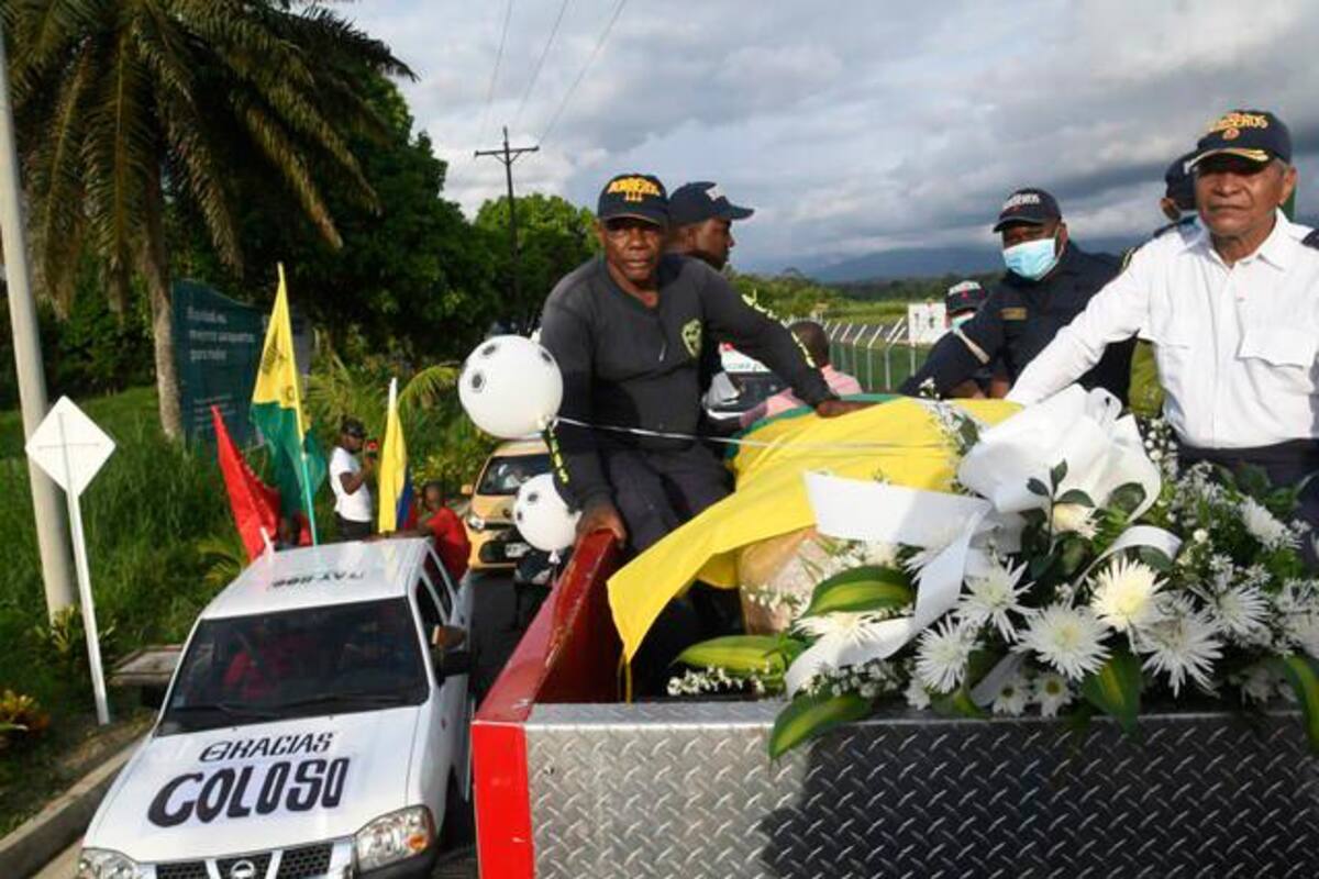 En imágenes: el último adiós de Freddy Rincón en su pueblo natal