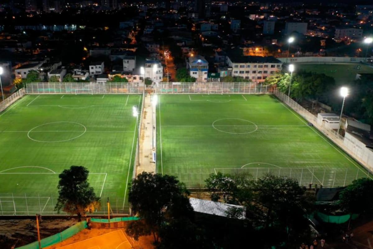 Este jueves se inauguran las canchas de Alameda