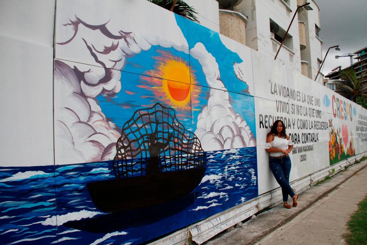 Inauguran murales en el barrio Crespo