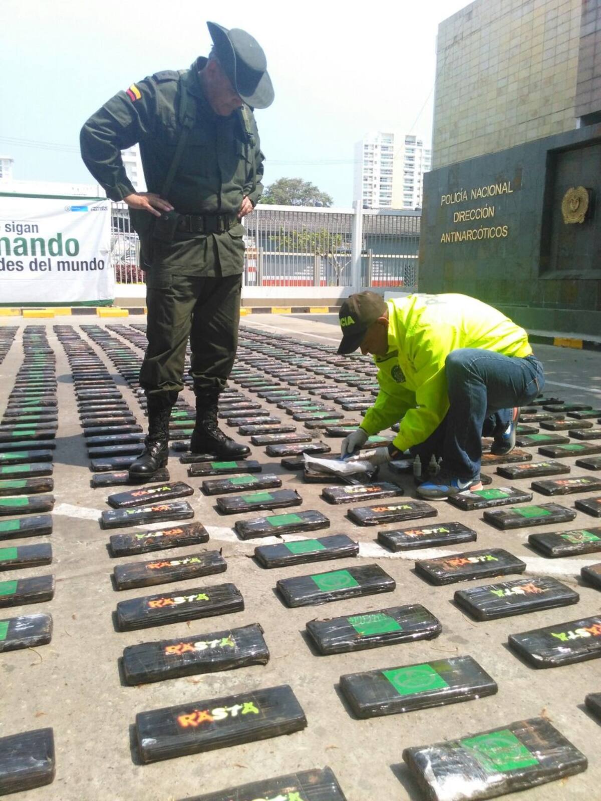 En lo que va corrido del año?la Policía ha incautado 39.2 toneladas de droga en Colombia, según cifras entregadas por la Policía. CORTESÍA