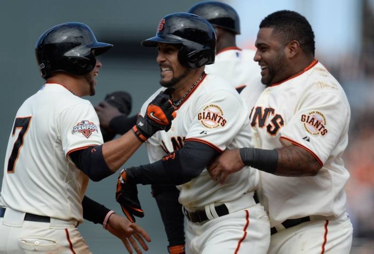 Los gigantes de San Francisco derrotaron 4-3 a los Filis de Filadelfia. AFP