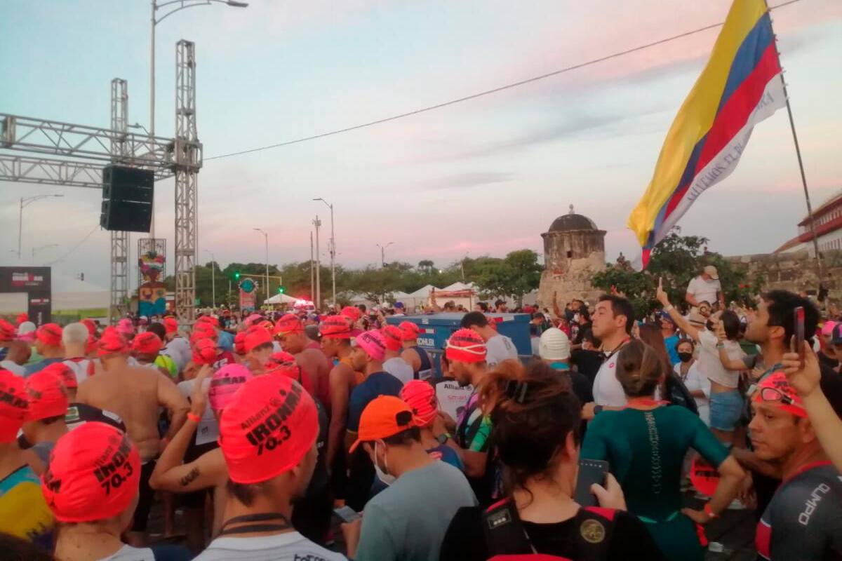 Fotos: así se vive el Iron Man este domingo en Cartagena