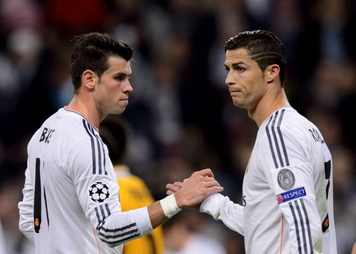 Gareth Bale y Cristiano Ronaldo. AFP DANI POZO