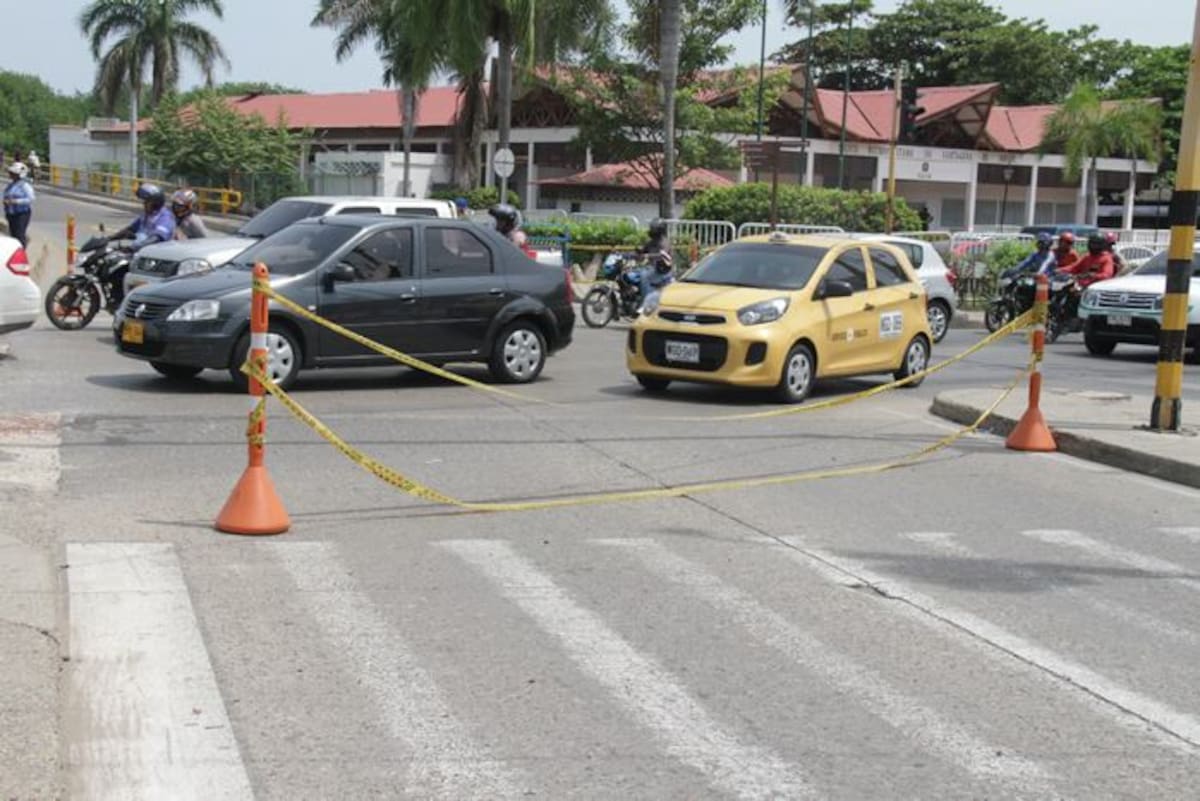 Los conductores que necesiten ir al Centro Histórico deben tomar el barrio Manga o la avenida Pedro de Heredia. Luis Aparicio