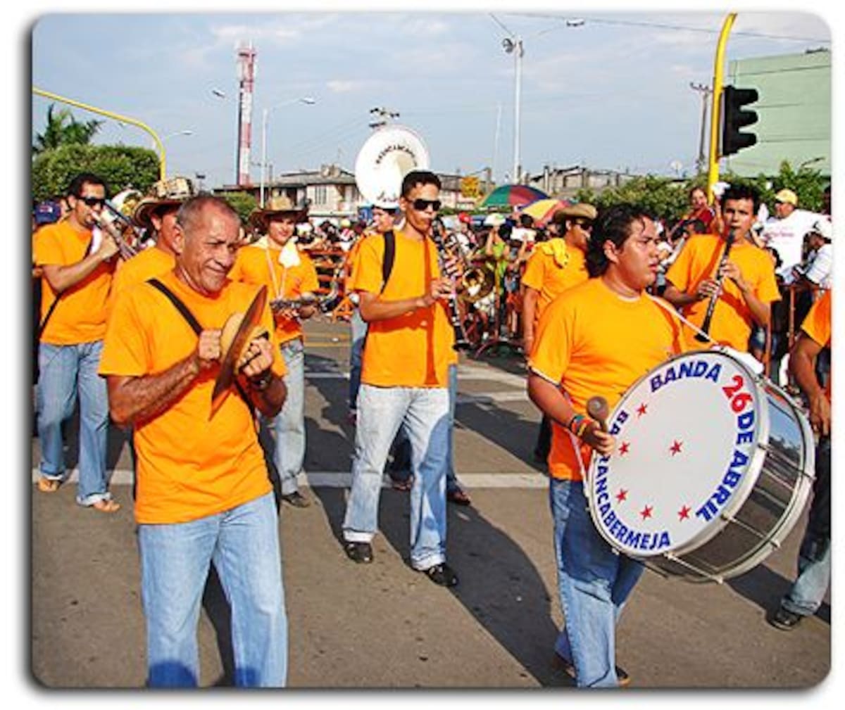 La Banda 26 de abril de Barrancabermeja, Santander. CORTESÍA