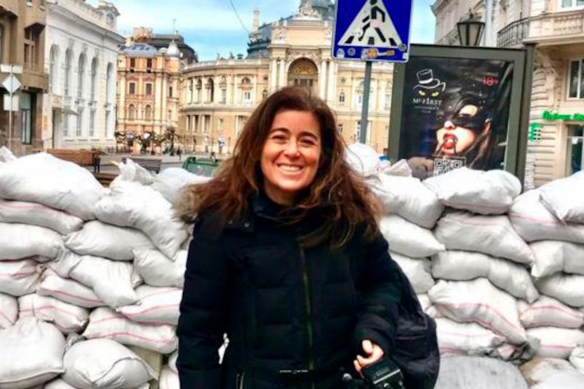 Catalina Gómez Ángel: con esperanza narra el Oriente Medio