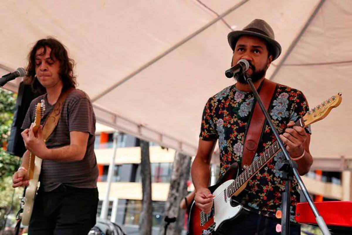 Artistas y manifestantes usan la música para protestar contra el gobierno del presidente Iván Duque. // Colprensa