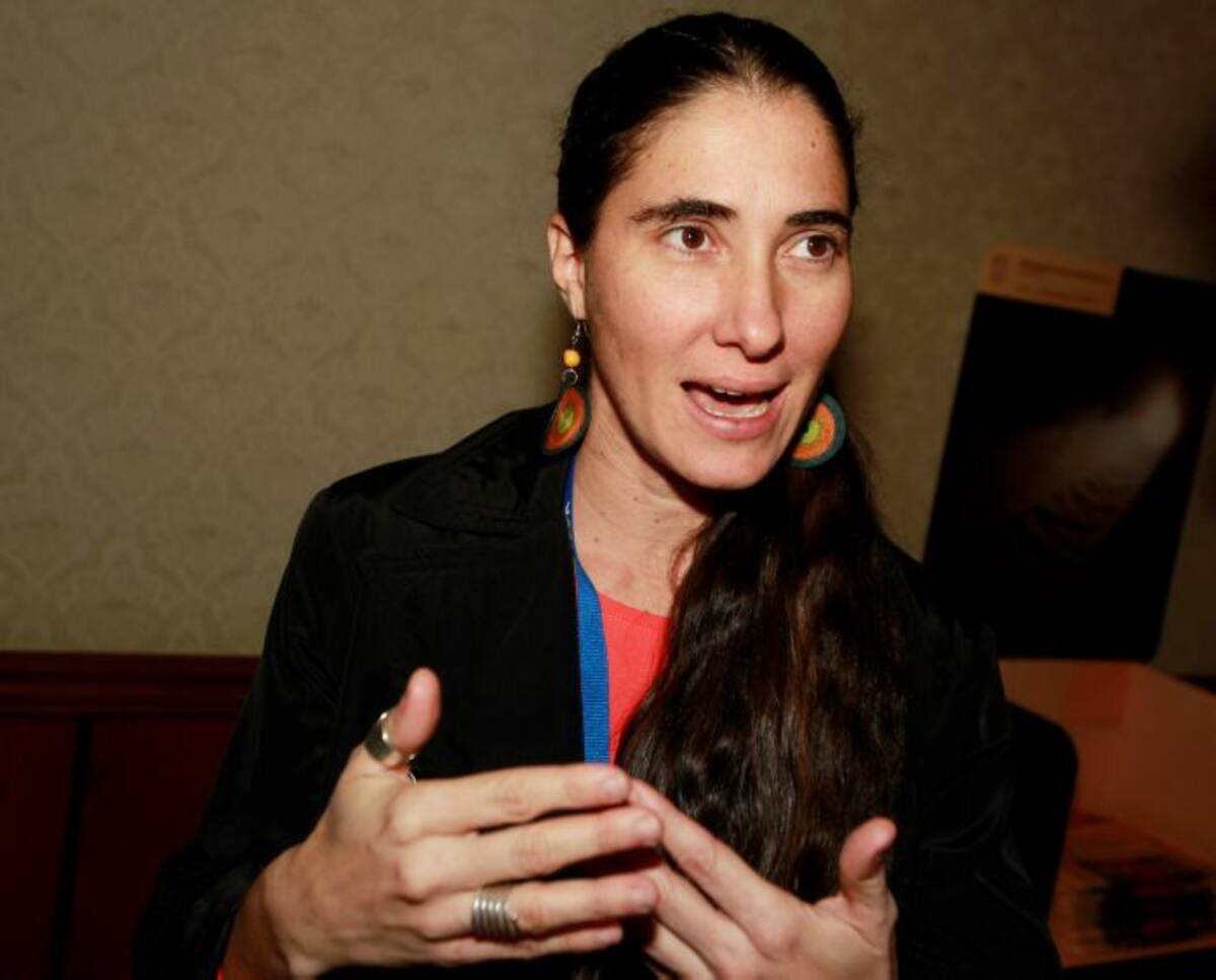 Yoani Sánchez, bloguera cubrana. AP