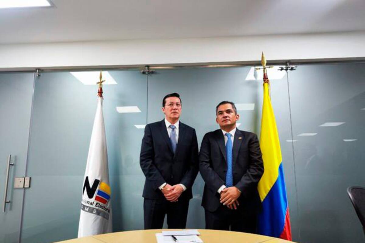 Hernán Penagos se posesionó como nuevo registrador nacional