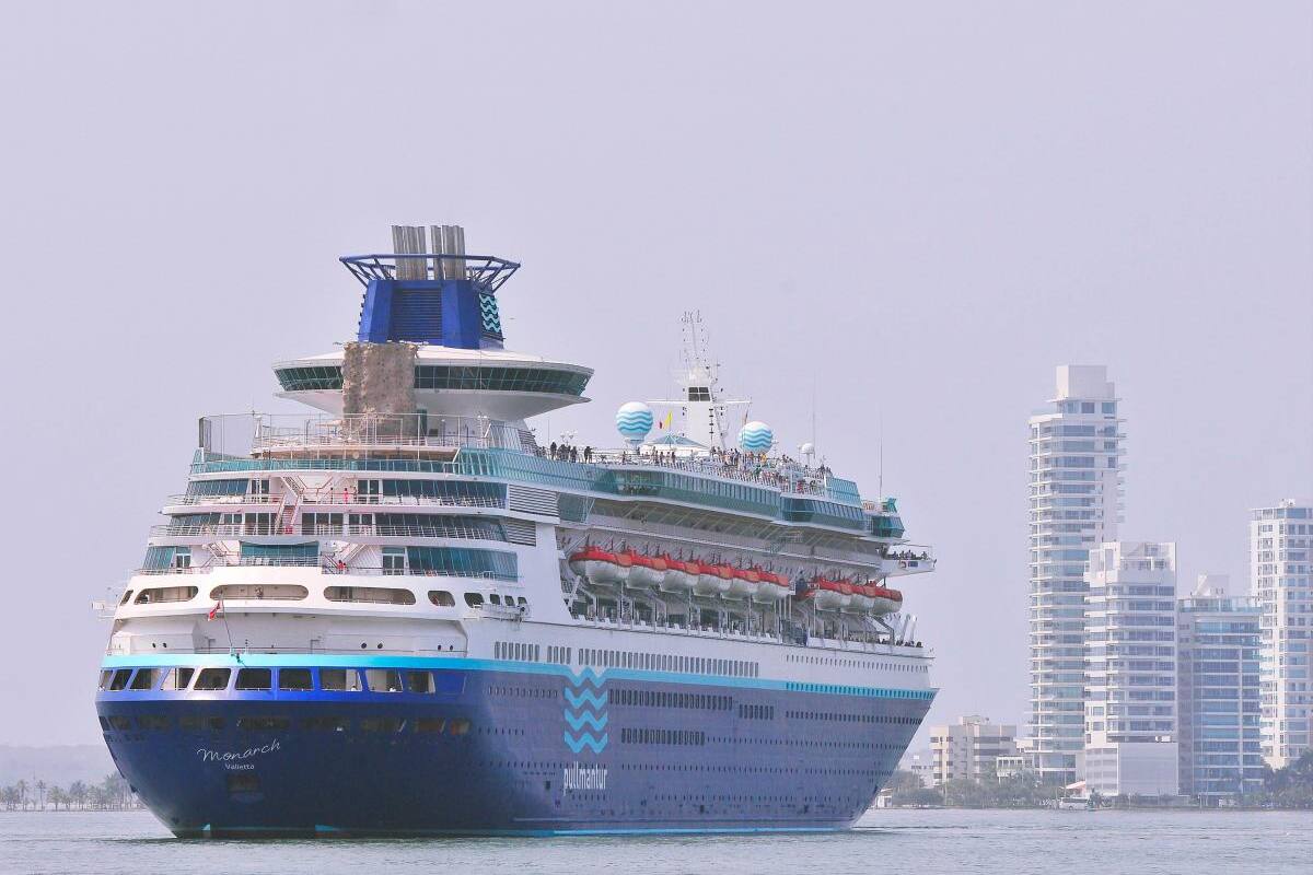 Crucero Monarch: Dimar estima que sí llegaría mañana a Cartagena